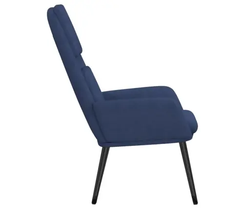 Atpūtas Krēsls, Zils Audums Vidaxl