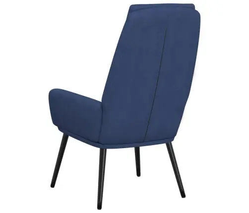 Atpūtas Krēsls, Zils Audums Vidaxl