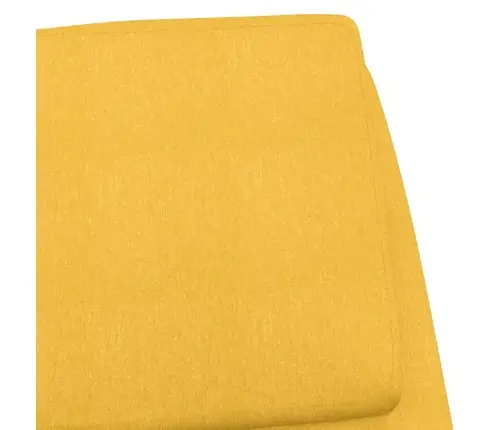 Atpūtas Krēsls, Sinepju Dzeltens Audums Vidaxl