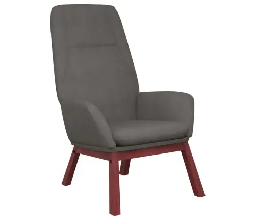 Atpūtas Krēsls, Gaiši Pelēks Audums Vidaxl