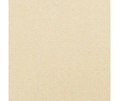 Atpūtas Krēsls, Krēmkrāsas Audums Vidaxl