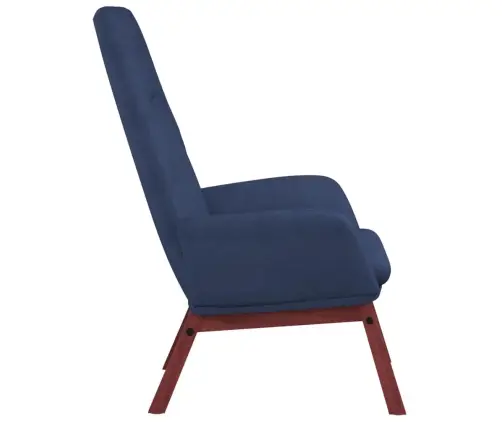 Atpūtas Krēsls, Zils Audums Vidaxl