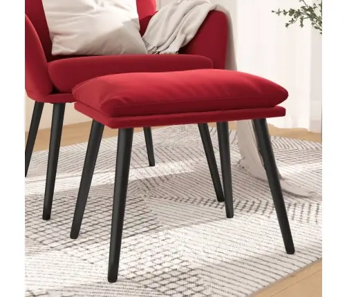 Kājsoliņš, 45X29,5X35 Cm, Vīnsarkans Samts Vidaxl Kājsoliņš, 45X29,5X35 Cm, Vīnsarkans Samts Vidaxl