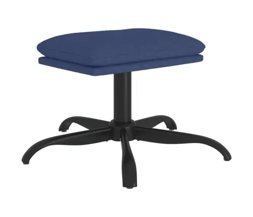 Kājsoliņš, 60X60X36 Cm, Zils Audums Vidaxl