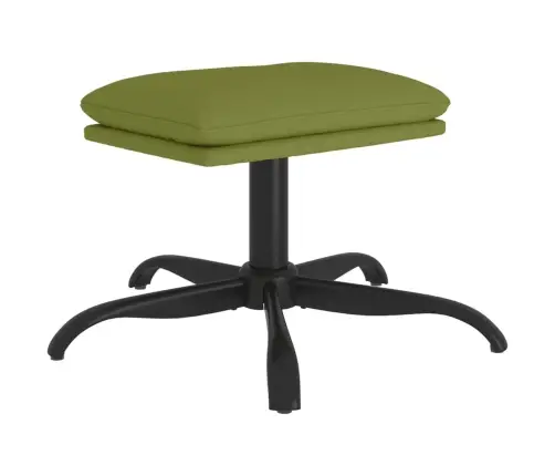 Kājsoliņš, 60X60X36 Cm, Gaiši Zaļš Samts Vidaxl