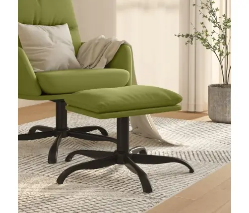 Kājsoliņš, 60X60X36 Cm, Gaiši Zaļš Samts Vidaxl