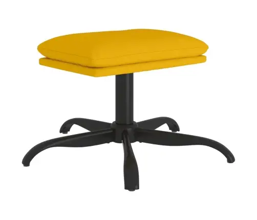 Kājsoliņš, 60X60X36 Cm, Sinepju Dzeltens Samts Vidaxl Kājsoliņš, 60X60X36 Cm, Sinepju Dzeltens Samts Vidaxl