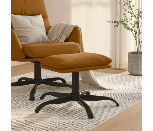 Kājsoliņš, 60X60X36 Cm, Brūns Samts Vidaxl