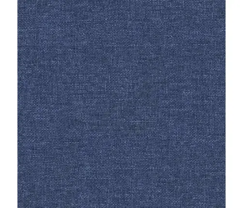 Kājsoliņš, 60X60X36 Cm, Zils, Audums Un Mākslīgā Āda Vidaxl