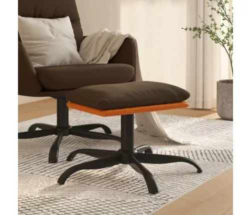 Pakoja, Rudos Spalvos, 60X60X36cm Dirbtinė Oda Pakoja, Rudos Spalvos, 60X60X36cm Dirbtinė Oda