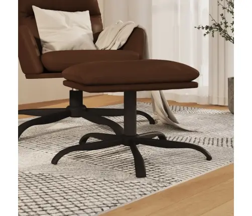 Kājsoliņš, 45X29,5X36 Cm, Spīdīgi Brūna Mākslīgā Āda Vidaxl