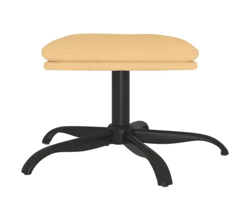 Jalapink, Kreemjas, 60X60X36 cm Mikrofiiber Kangas