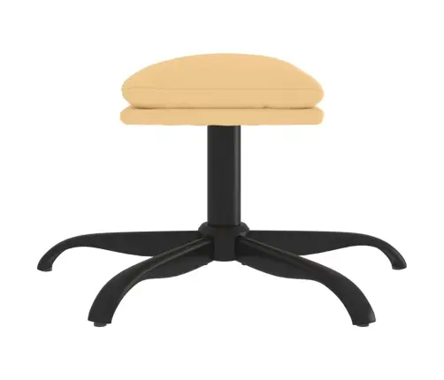 Jalapink, Kreemjas, 60X60X36 cm Mikrofiiber Kangas