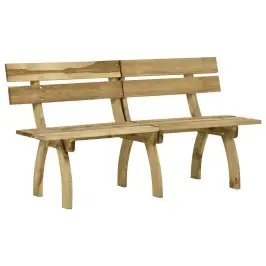 Sodo Suoliukas, 160cm Impregnuota Pušies Mediena