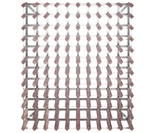 Vīna Pudeļu Plaukts 120 Pudelēm, Brūns Priedes Masīvkoks Vidaxl