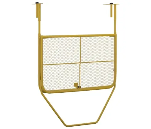 Balkona Galdiņš, Zelta Krāsā, 60X40 Cm, Tērauds Vidaxl