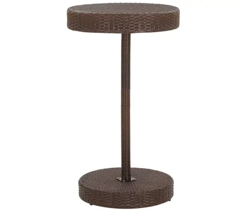 Sodo Komplektas Su Pagalvėlėmis, 3 Dalių, Rudas, Poliratanas