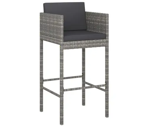 5-Osaline Aia Baarikomplekt Patjadega, Polürotang, Hall