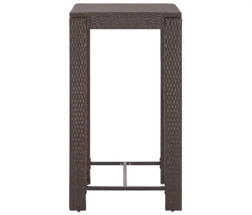 3-Daļīgs Dārza Mēbeļu Komplekts Ar Matračiem, Pe Rotangpalma Vidaxl