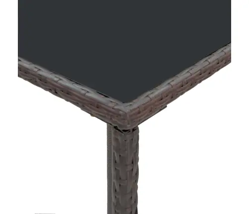 3-Daļīgs Dārza Mēbeļu Komplekts Ar Matračiem, Pe Rotangpalma Vidaxl