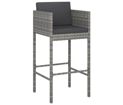 7-Osaline Aia Baarikomplekt Patjadega, Polürotang, Hall