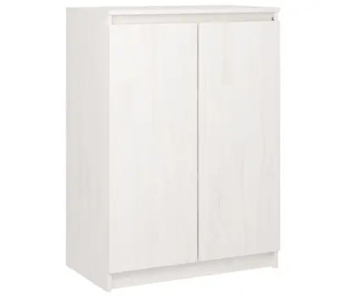 Skapīši, 3 Gab., Balti, Priedes Masīvkoks Vidaxl