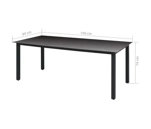 7-Osaline Aiamööblikomplekt Patjadega, Polürotang, Pruun