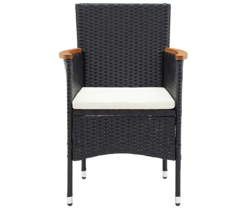 5-Daļīgs Dārza Mēbeļu Komplekts Ar Matračiem, Pe Rotangpalma Vidaxl