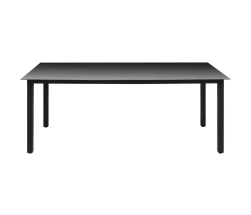 9-Osaline Aia Söögimööbli Komplekt Patjadega, Polürotang, Hall