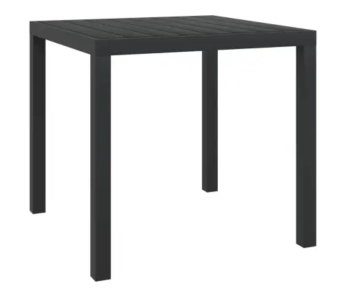 Sodo Komplektas Su Pagalvėlėmis, 3 Dalių, Juodas, Poliratanas