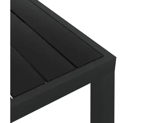 Sodo Komplektas Su Pagalvėlėmis, 5 Dalių, Juodas, Poliratanas