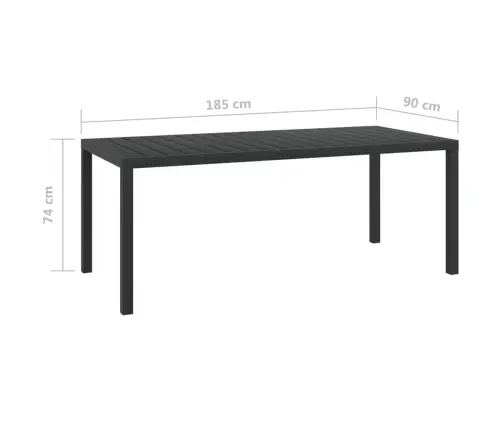 9-Osaline Aia Söögimööbli Komplekt Patjadega, Polürotang, Hall