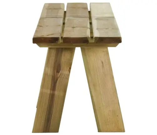 Dārza Sols, 160 Cm, Impregnēts Priedes Masīvkoks Vidaxl