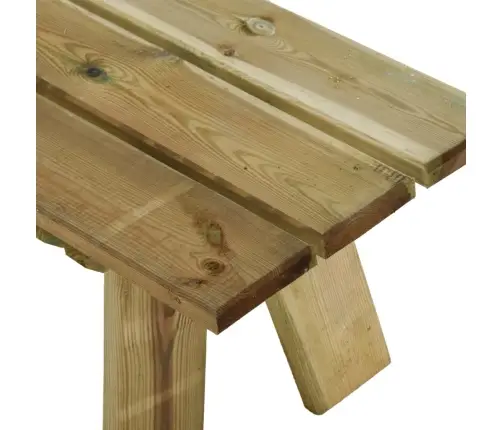 Dārza Sols, 160 Cm, Impregnēts Priedes Masīvkoks Vidaxl