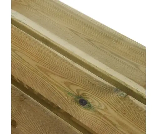 Dārza Sols, 160 Cm, Impregnēts Priedes Masīvkoks Vidaxl