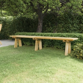 Dārza Sols, 220 Cm, Impregnēts Priedes Masīvkoks Vidaxl