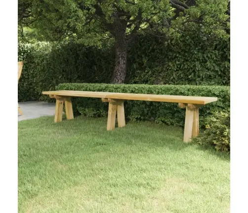 Dārza Sols, 220 Cm, Impregnēts Priedes Masīvkoks Vidaxl