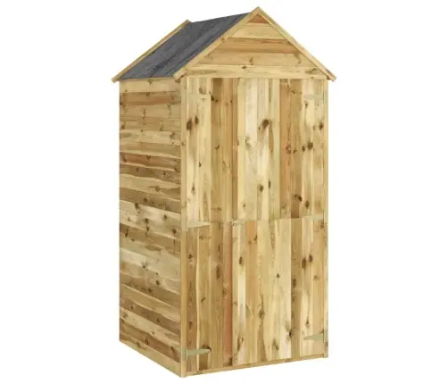 Sodo Pašiūrė Įrankiams Su Durimis, 107X107X220cm Pušis