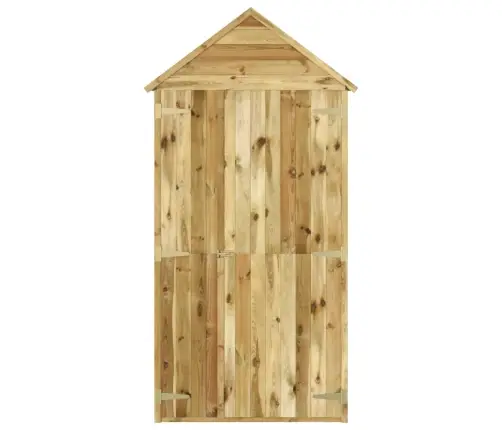 Sodo Pašiūrė Įrankiams Su Durimis, 107X107X220cm Pušis
