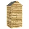 Sodo Pašiūrė Įrankiams Su Durimis, 107X107X220cm Pušis