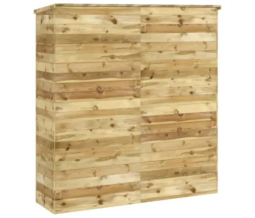 Dārza Instrumentu Šķūnis, 163X50X171 Cm, Priedes Masīvkoks Vidaxl