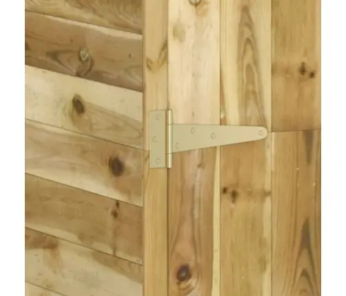 Dārza Instrumentu Šķūnis, 163X50X171 Cm, Priedes Masīvkoks Vidaxl