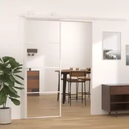 Liuguks, Esg-Klaas Ja Alumiinium, 76 X 205 cm Valge