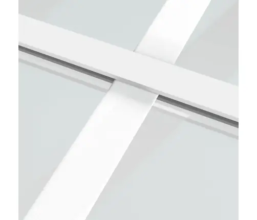 Stumdomos Durys, Baltos, 90X205cm Esg Stiklas Ir Aliuminis