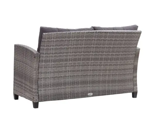 3-Daļīgs Dārza Mēbeļu Komplekts, Pe Rotangpalma, Akācijas Koks Vidaxl