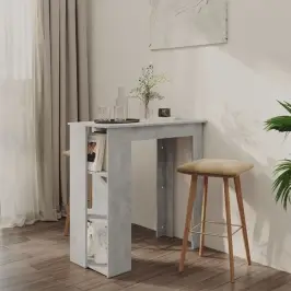 BÄra Galds Ar Plauktu, PelÄks, 102X50X103,5Cm Inženierijas Koks Vidaxl BÄra Galds Ar Plauktu, PelÄks, 102X50X103,5Cm Inženierijas Koks Vidaxl