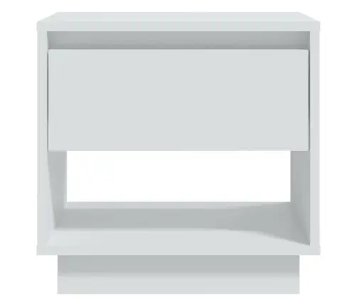Naktsskapīši, 2 Gab., Balti, 45X34X44 Cm, Inženierijas Koks Vidaxl