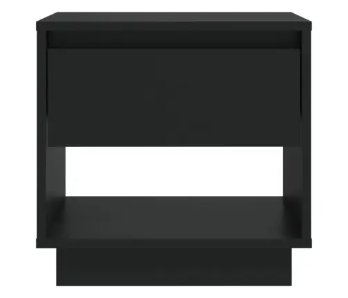 Naktsskapīši, 2 Gab., Melni, 45X34X44 Cm, Inženierijas Koks Vidaxl