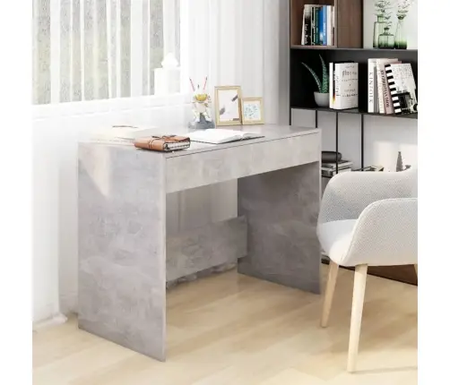 Kirjutuslaud, Betoonhall, 101X50X76,5 cm Tehispuit