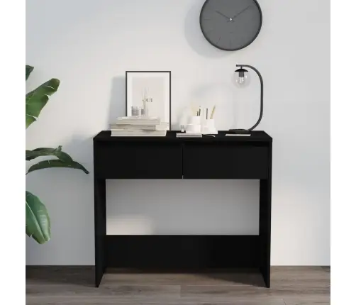 Konsoles Galdiņš, Melns, 89X41X76,5 Cm, Tērauds Vidaxl
